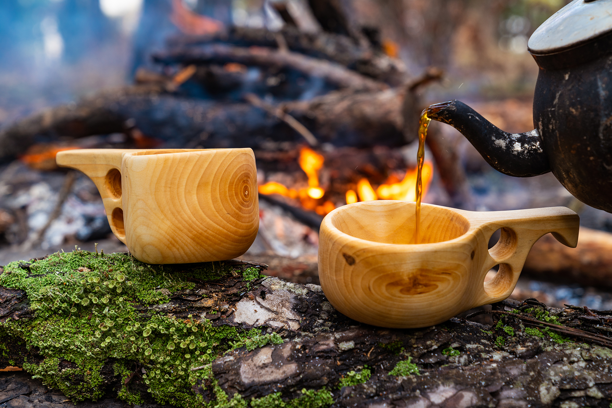 Drinking coffee might not make you happy, but sharing it with friends outdoors, as Finns do, could help.