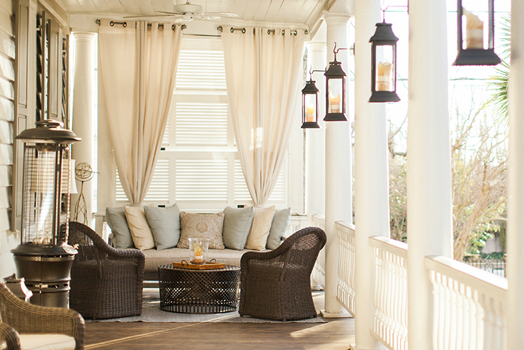 Sitting on a veranda at Zero George is the definition of Southern comfort.