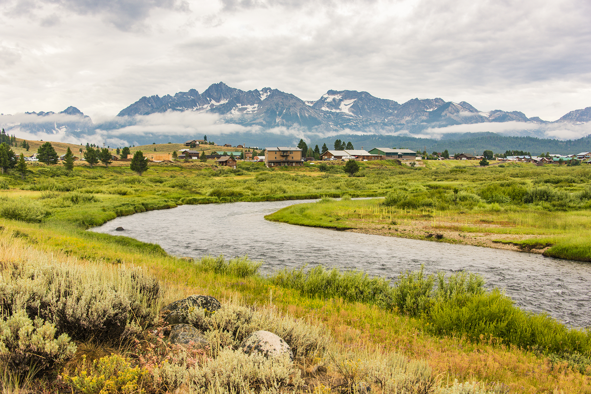 When you arrive in Stanley, views of the Sawtooth Range and Frank Church--River of No Return Wilderness will beckon you to get deeper into nature.